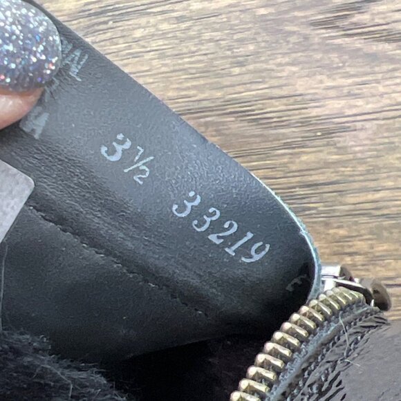 \PAUL GREEN Natick Faux Fur Lined Boot Crinkle Leather Black Women's Sz 6 US - Picture 11 of 11